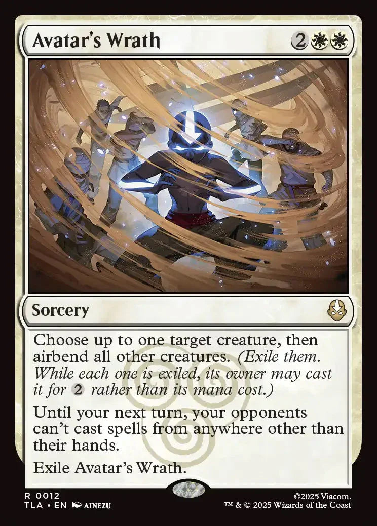 [Foil] TLA 012 Avatar's Wrath R