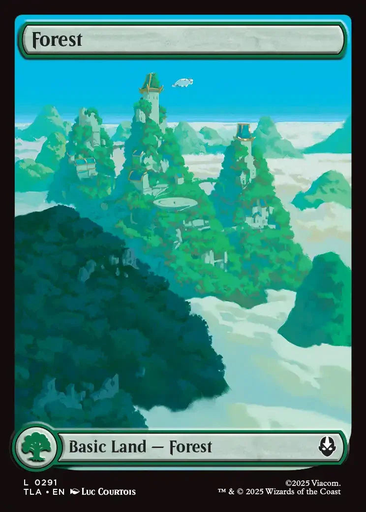 [Foil] TLA 291 Forest (0291) L