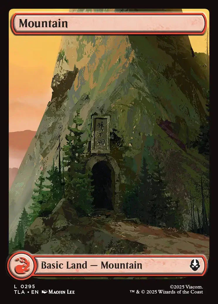 [Foil] TLA 295 Mountain (0295) L
