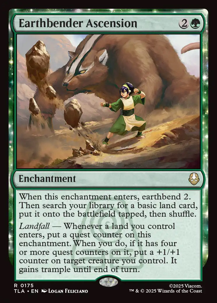 [Foil] TLA 175 Earthbender Ascension R