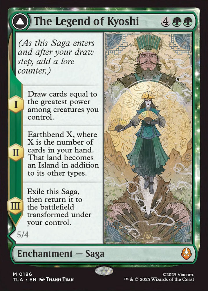 [Foil] TLA 186 The Legend of Kyoshi M