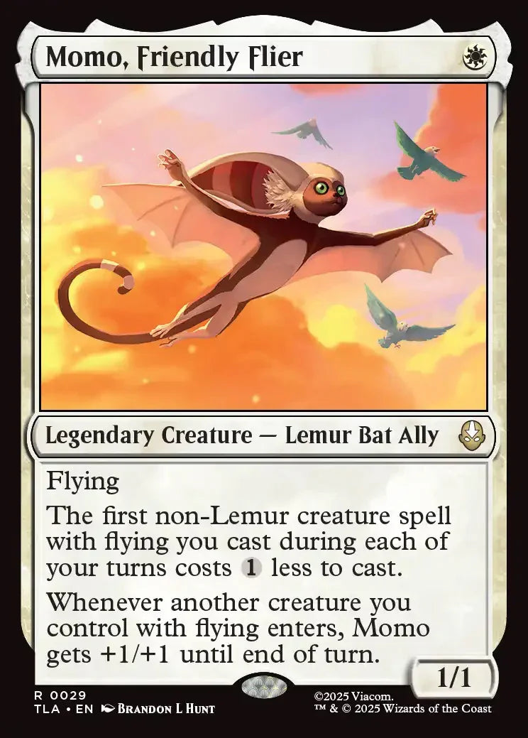 [Foil] TLA 029 Momo, Friendly Flier R