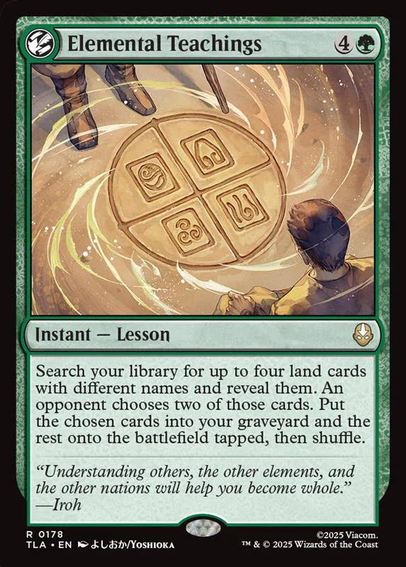 [Foil] TLA 178 Elemental Teachings R