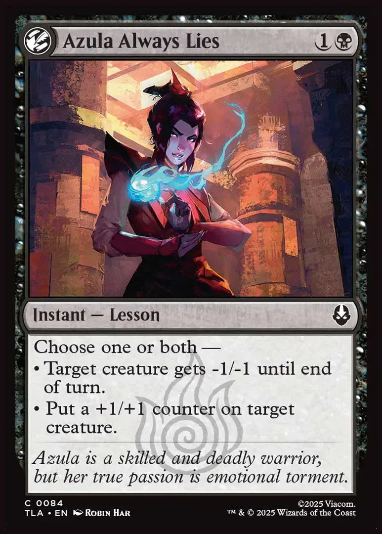 [Foil] TLA 084 Azula Always Lies C