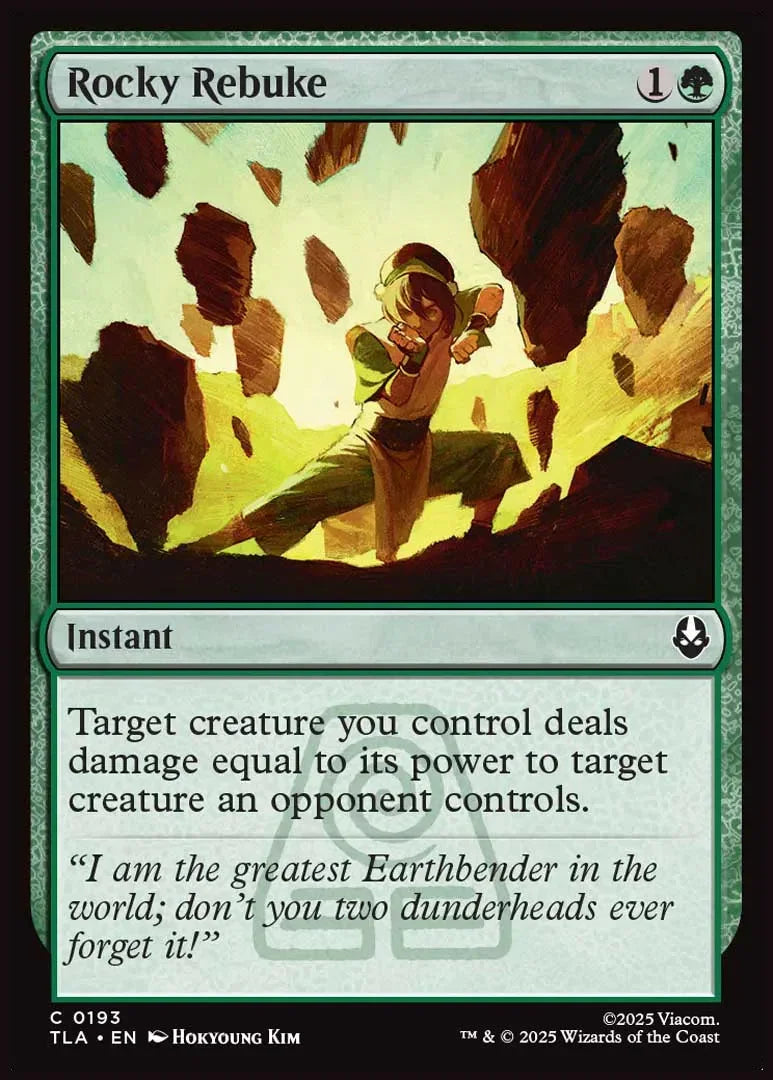 [Foil] TLA 193 Rocky Rebuke C