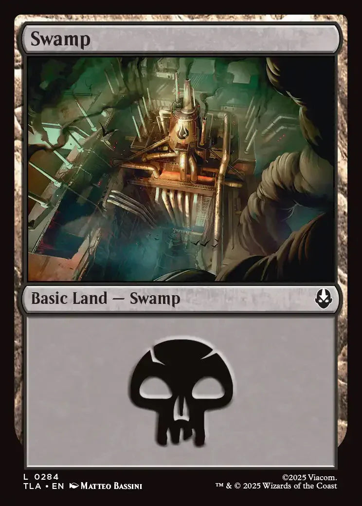 [Foil] TLA 284 Swamp (0284) L