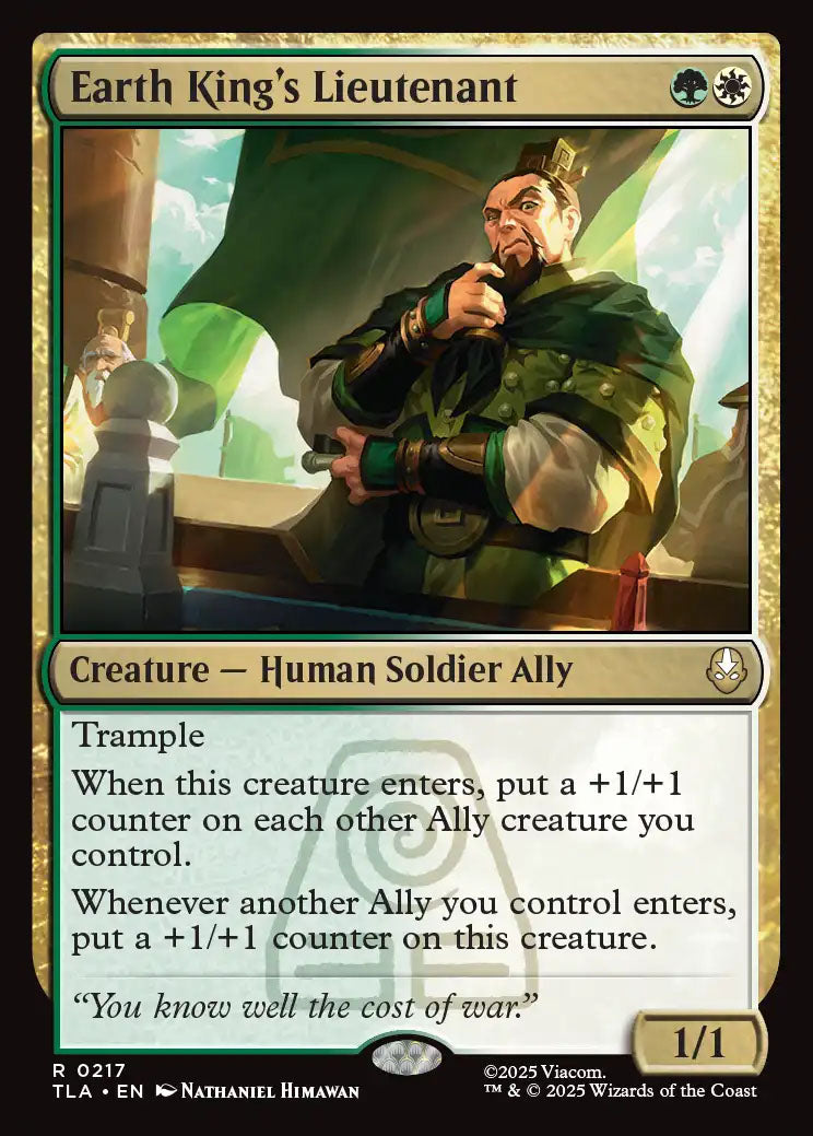 [Foil] TLA 217 Earth King's Lieutenant R