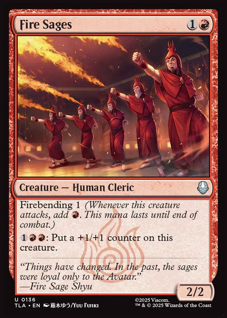 [Foil] TLA 136 Fire Sages U