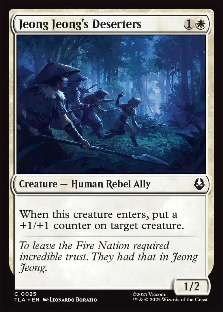 [Foil] TLA 025 Jeong Jeong's Deserters C