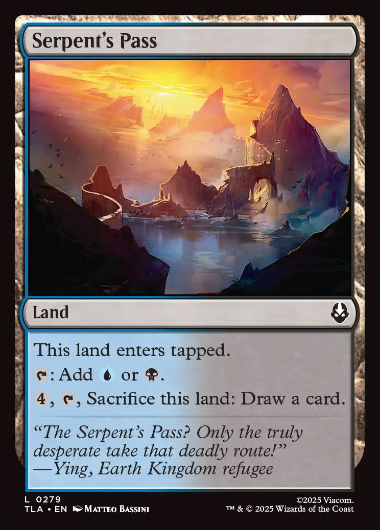 [Foil] TLA 279 Serpent's Pass C