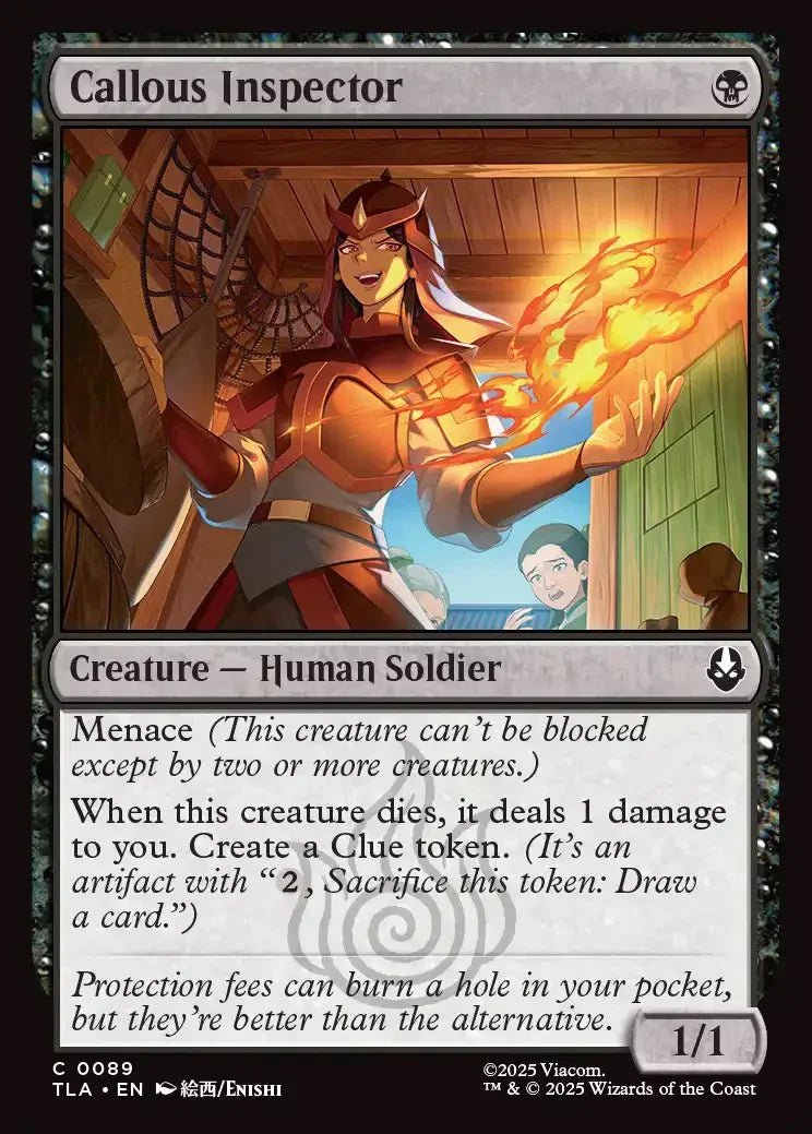 [Foil] TLA 089 Callous Inspector C