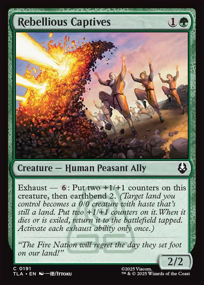 [Foil] TLA 191 Rebellious Captives C