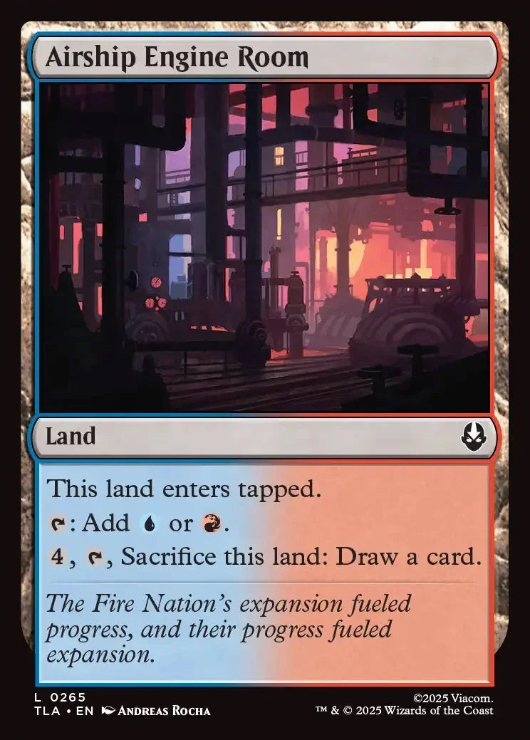 [Foil] TLA 265 Airship Engine Room C