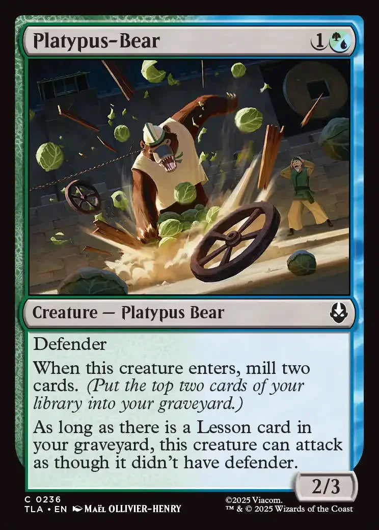 [Foil] TLA 236 Platypus-Bear C