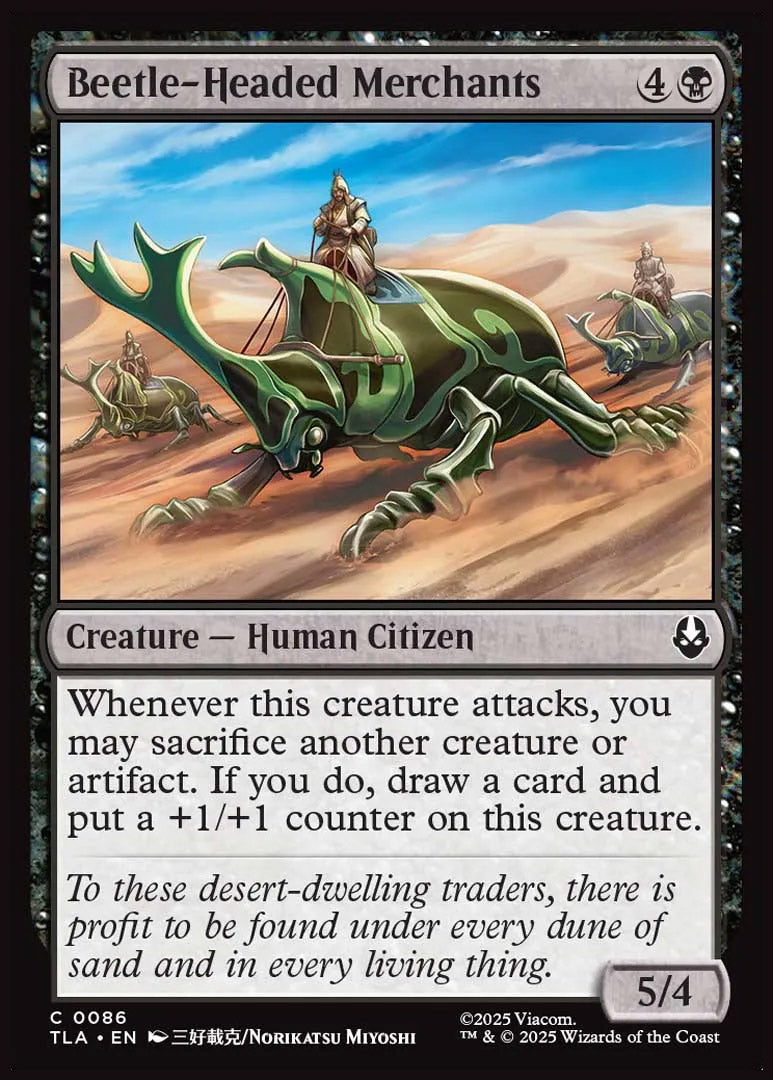 [Foil] TLA 086 Beetle-Headed Merchants C