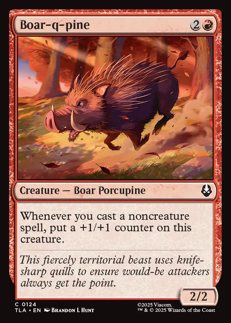 [Foil] TLA 124 Boar-q-pine C