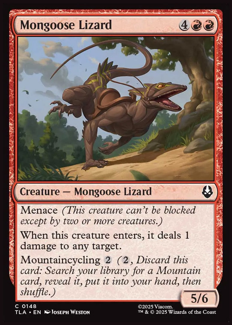 [Foil] TLA 148 Mongoose Lizard C