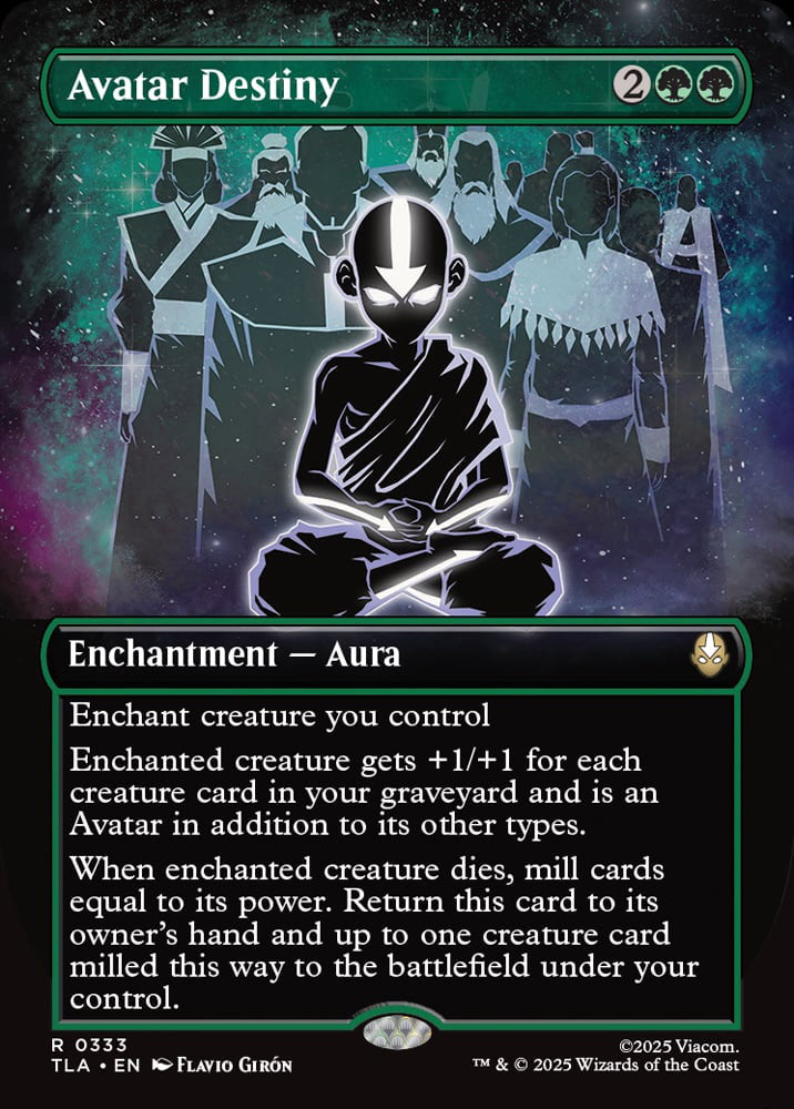 [Foil] TLA 333 Avatar Destiny (0333 - Borderless) R