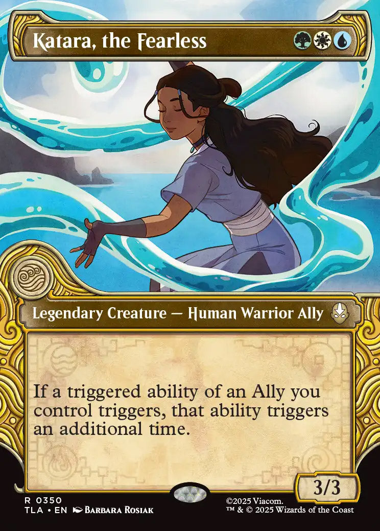 [Foil] TLA 350 Katara, the Fearless (0350 - Showcase) R
