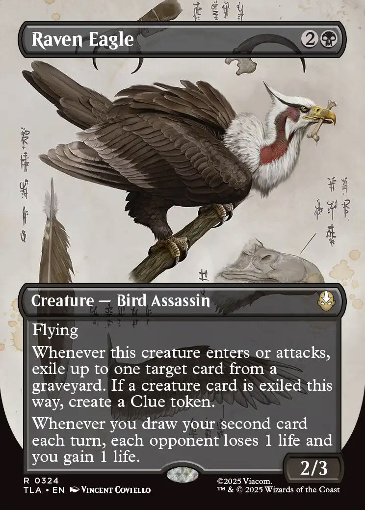 [Foil] TLA 324 Raven Eagle (0324 - Borderless) R