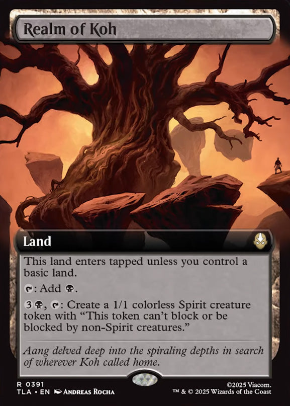 [Foil] TLA 391 Realm of Koh (0391 - Extended Art) R