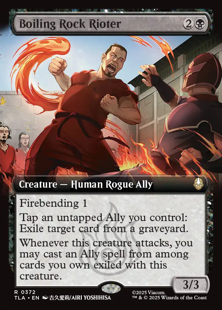 [Foil] TLA 372 Boiling Rock Rioter (0372 - Extended Art) R