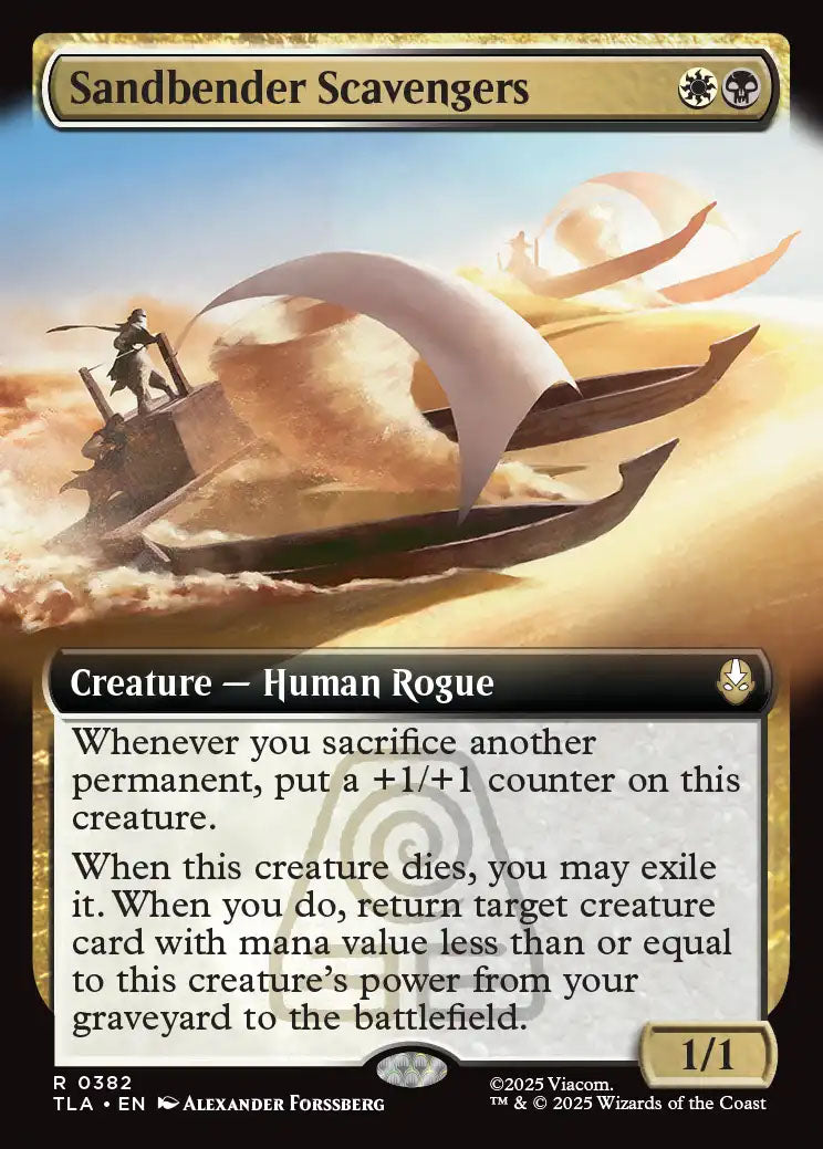 [Foil] TLA 382 Sandbender Scavengers (0382 - Extended Art) R