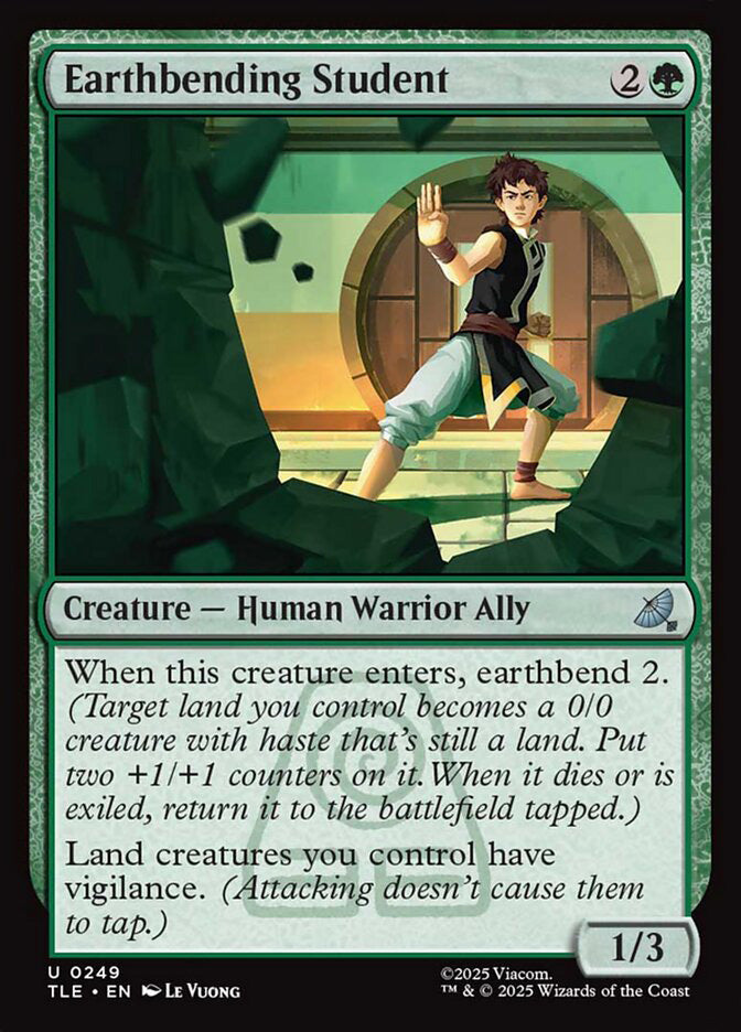 [Foil] TLE 249 Earthbending Student U