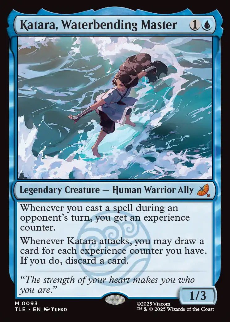 [Foil] TLE 093 Katara, Waterbending Master M