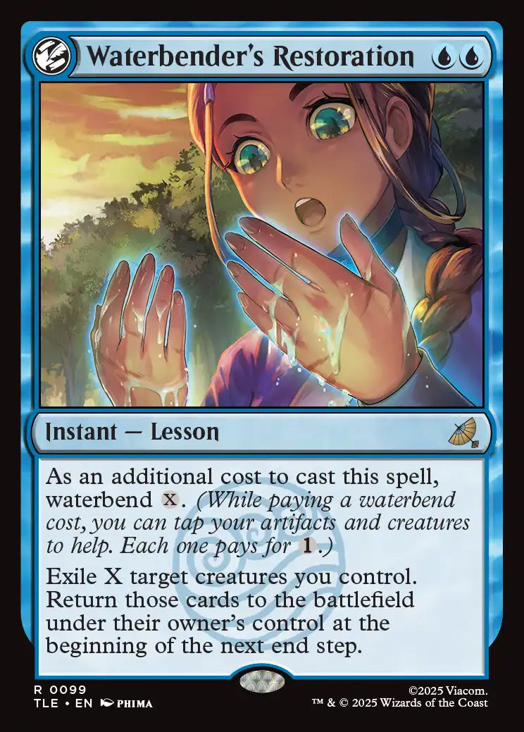[Foil] TLE 099 Waterbender's Restoration R