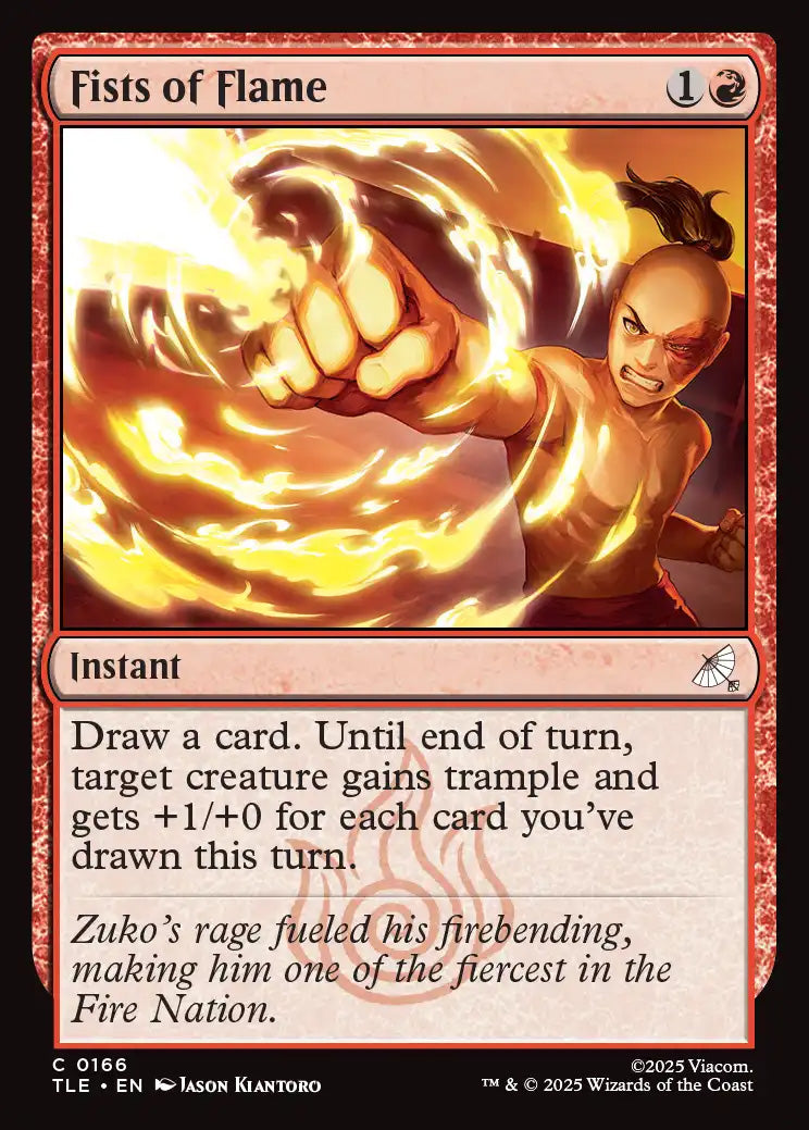 [Foil] TLE 166 Fists of Flame C