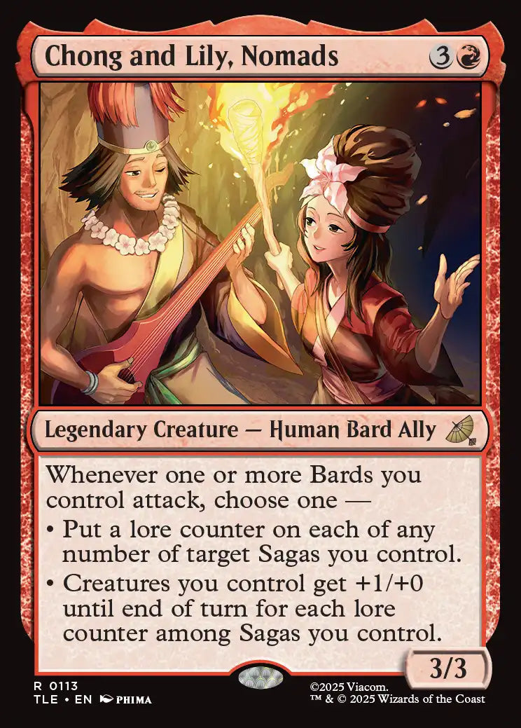 [Foil] TLE 113 Chong and Lily, Nomads R
