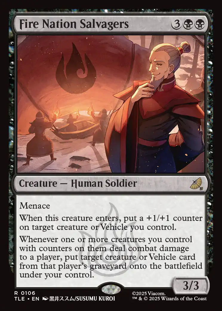 [Foil] TLE 106 Fire Nation Salvagers R