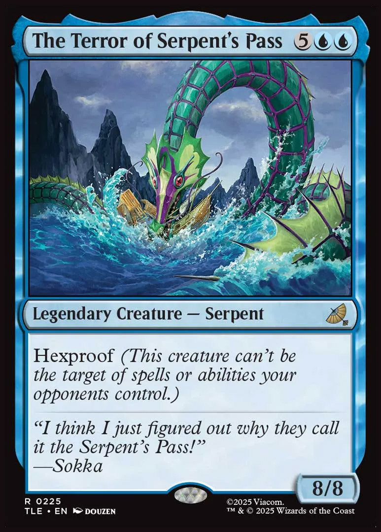 [Foil] TLE 225 The Terror of Serpent's Pass R