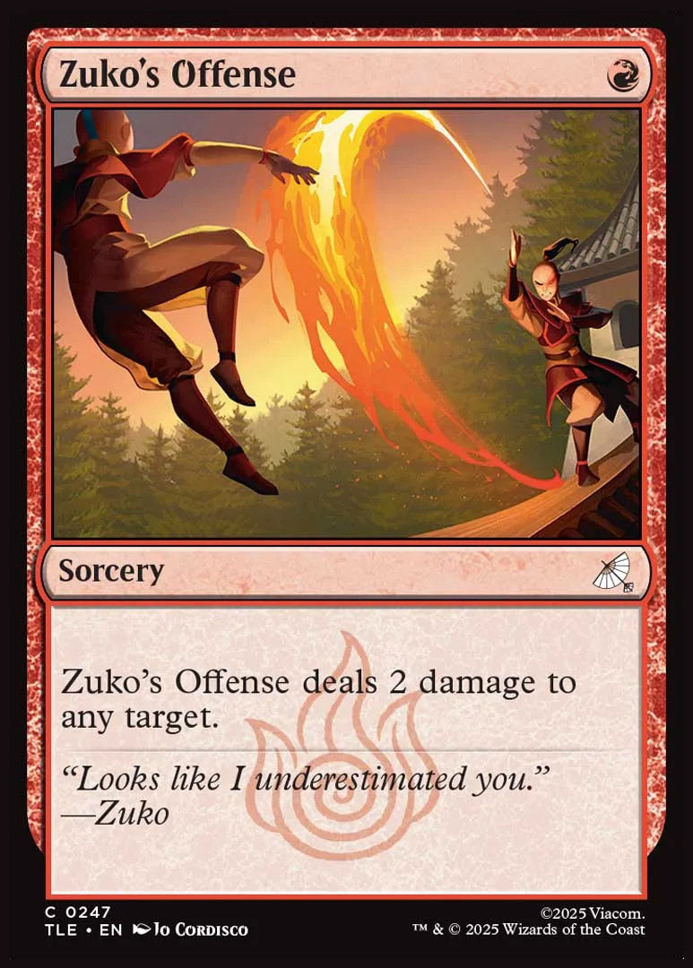 [Foil] TLE 247 Zuko's Offense C
