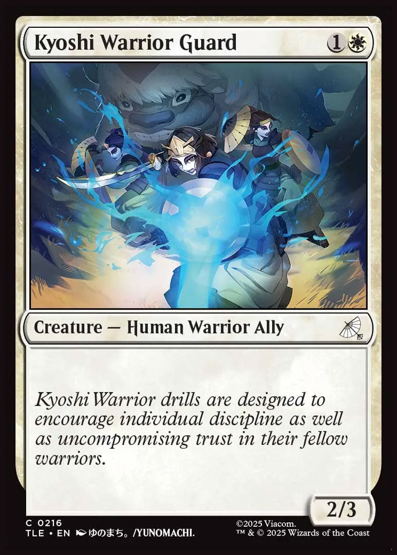 [Foil] TLE 216 Kyoshi Warrior Guard C