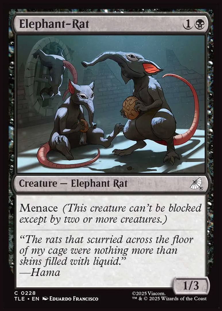 [Foil] TLE 228 Elephant-Rat C