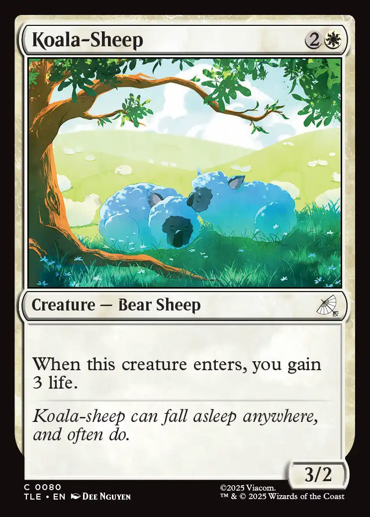 [Foil] TLE 080 Koala-Sheep C