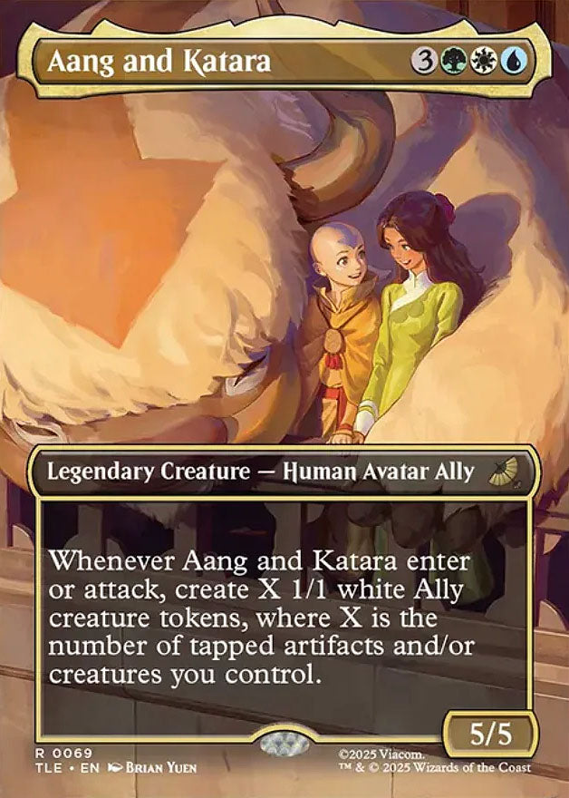 [Foil] TLE 069 Aang and Katara R
