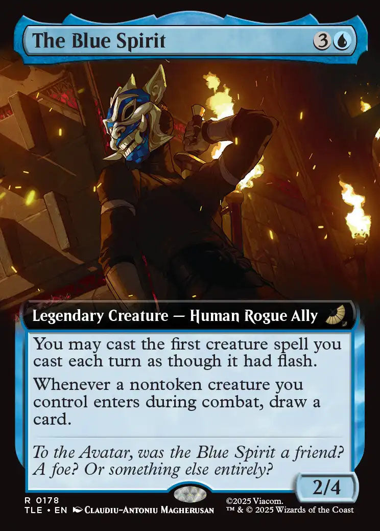 [Foil] TLE 178 The Blue Spirit (0178 - Extended Art) R