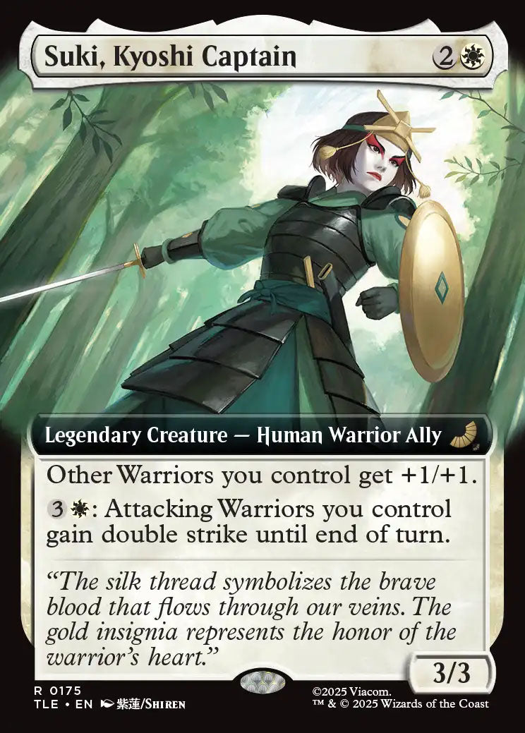 [Foil] TLE 175 Suki, Kyoshi Captain (0175 - Extended Art) R