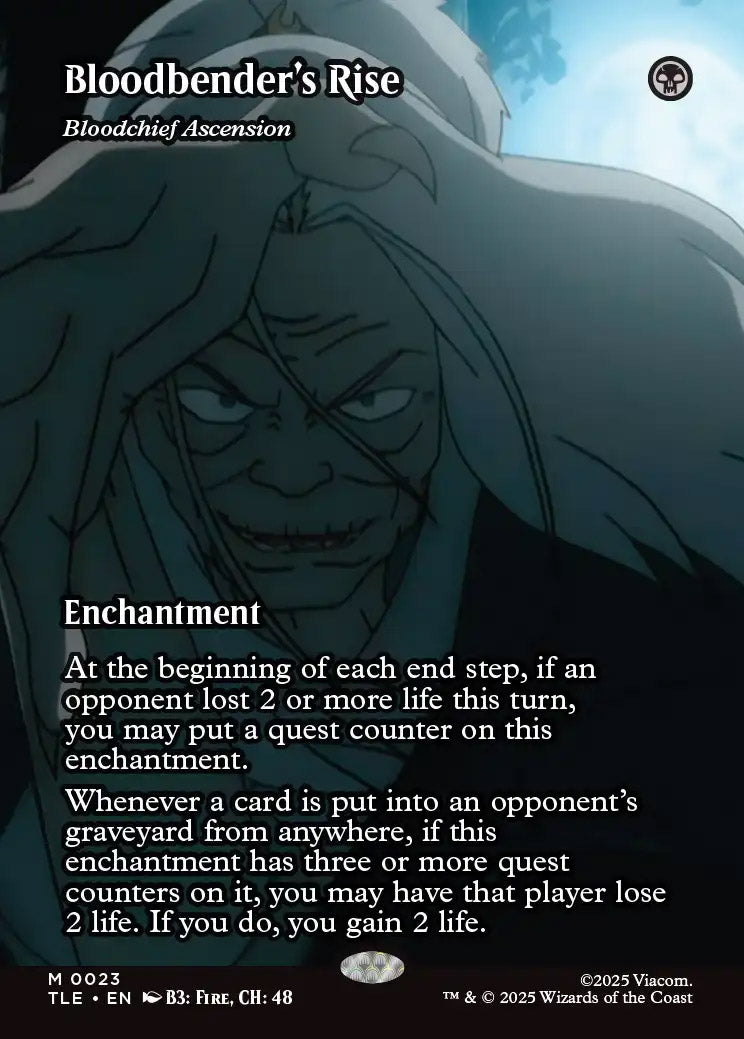 [Foil] TLE 023 Bloodchief Ascension (Bloodbender's Rise) M