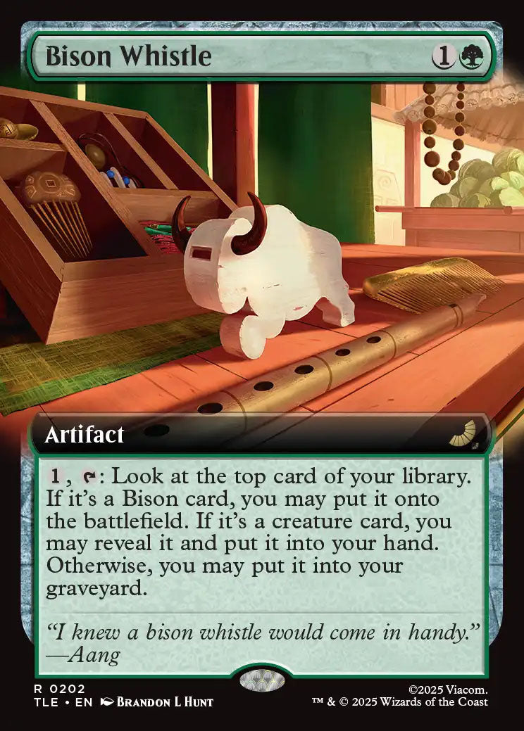 [Foil] TLE 202 Bison Whistle (0202 - Extended Art) R