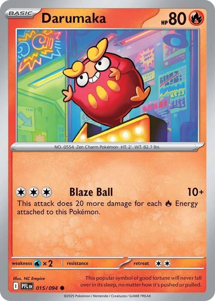 [Reverse Holo] PFL 015/094 Darumaka C
