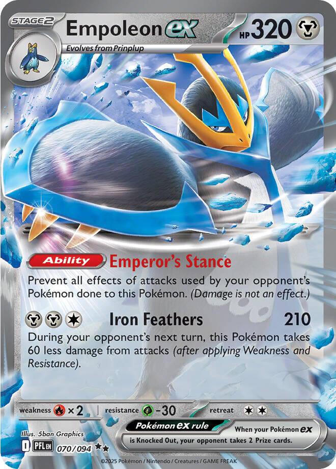 PFL 070/094 Empoleon ex RR