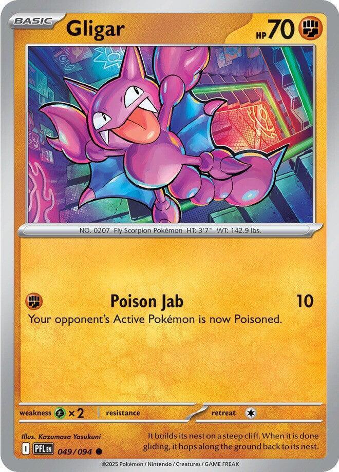 [Reverse Holo] PFL 049/094 Gligar C