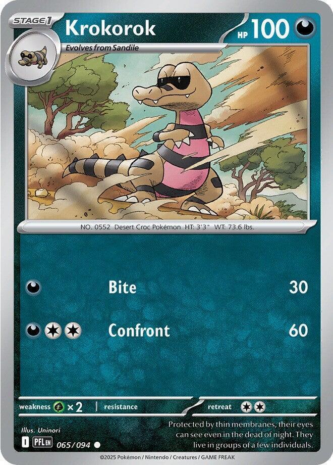 [Reverse Holo] PFL 065/094 Krokorok C