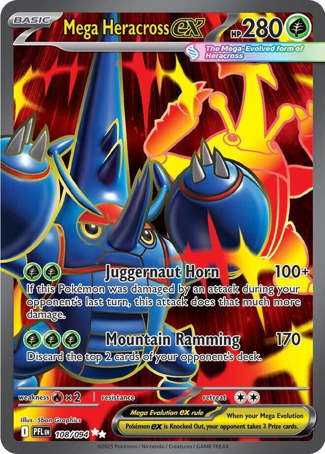 PFL 108/094 Mega Heracross ex SR