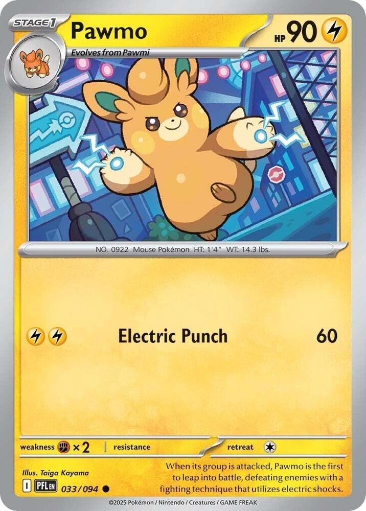 [Reverse Holo] PFL 033/094 Pawmo C