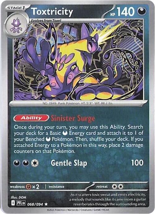 [Reverse Holo] PFL 068/094 Toxtricity R